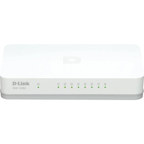 Switch nao gerenciavel gigabi dgs-1008a/z - 0041361-01 - D-link Menor preço em Switch nao gerenciavel gigabi dgs-1008a/z - 0041361-01 - D-link