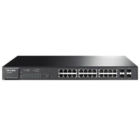 Switch Smart TP-Link TL-SG2424P Gigabit de 24 Portas com 4 Slots SFP Combo PoE+ - Tp-link smb Menor preço em Switch Smart TP-Link TL-SG2424P Gigabit de 24 Portas com 4 Slots SFP Combo PoE+ - Tp-link smb