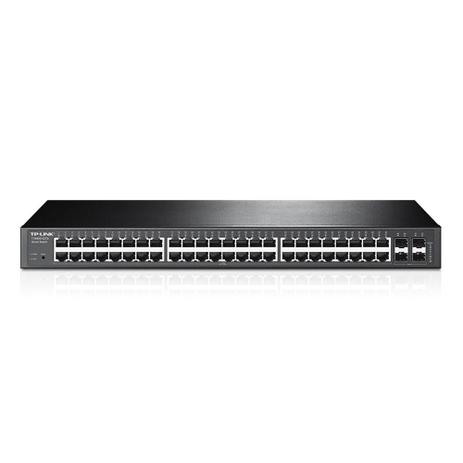 Switch Smart TP-Link TL-SG2452, Gigabit 48 Portas, 4 Slots SFP - Preto Menor preço em Switch Smart TP-Link TL-SG2452, Gigabit 48 Portas, 4 Slots SFP - Preto