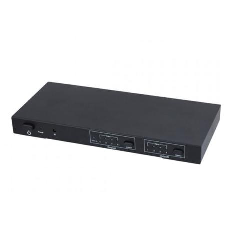 Switch Splitter Hdmi 4x2 Matrix Com Saida de Audio Extrator - Hdmatters Menor preço em Switch Splitter Hdmi 4x2 Matrix Com Saida de Audio Extrator - Hdmatters