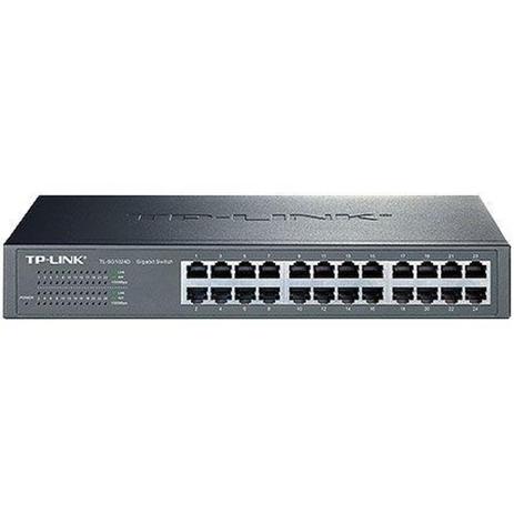 Switch TP-LINK 24 Portas 10/100/1000 RACK/DESKTOP TL-SG1024D - Tp Link Menor preço em Switch TP-LINK 24 Portas 10/100/1000 RACK/DESKTOP TL-SG1024D - Tp Link