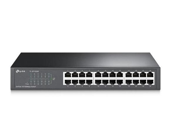 Switch tp-link 24 portas tl-sf1024d 10/100 mbps Menor preço em Switch tp-link 24 portas tl-sf1024d 10/100 mbps