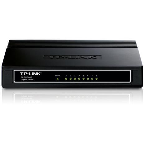 Switch TP-LINK 8 Portas TL-SG1008D 10/100/1000MBPS - TPN0021 Menor preço em Switch TP-LINK 8 Portas TL-SG1008D 10/100/1000MBPS - TPN0021