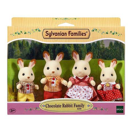 Sylvanian Família dos Coelhos Chocolate - Epoch Magia Menor preço em Sylvanian Família dos Coelhos Chocolate - Epoch Magia