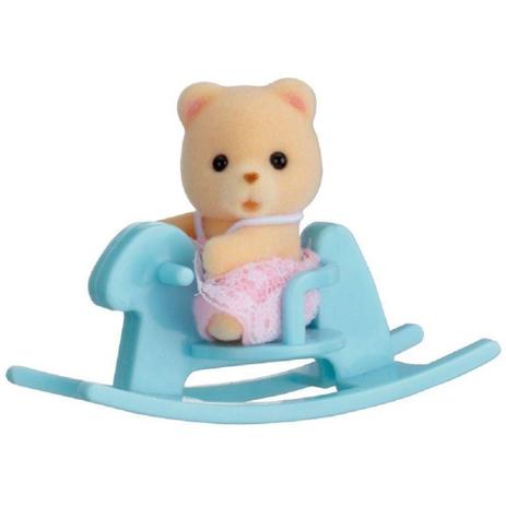 Sylvanian Families Bebe Urso No Cavalo Epoch Epoch Magia Playsets Magazine Luiza