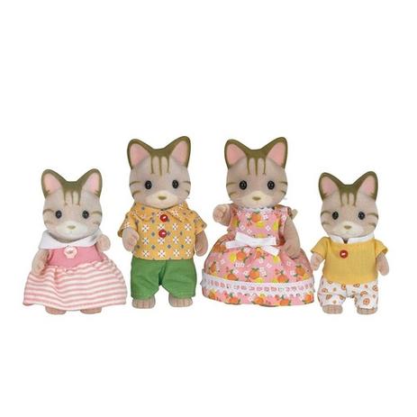 Sylvanian Families Familia dos Gatos Listrados EPOCH Magia 5180 Menor preço em Sylvanian Families Familia dos Gatos Listrados EPOCH Magia 5180
