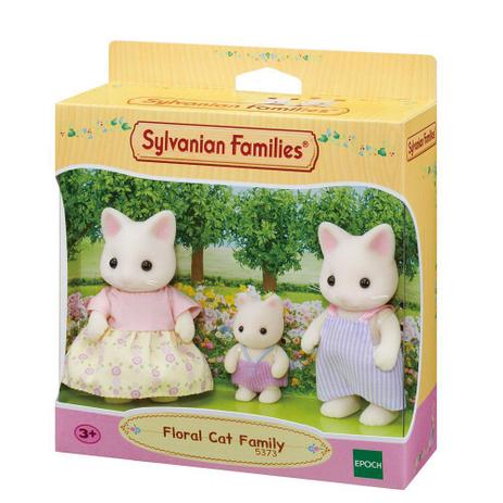 Sylvanian Families Família dos Gatos Primavera Epoch 5373 Menor preço em Sylvanian Families Família dos Gatos Primavera Epoch 5373