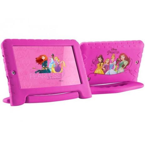 Tablet Disney Princesas Plus Wifi 8GB Dual Câmera Android 7 Rosa Nb281 - 135 - multilaser Menor preço em Tablet Disney Princesas Plus Wifi 8GB Dual Câmera Android 7 Rosa Nb281 - 135 - multilaser