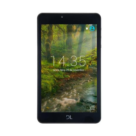 Tablet DL Creative Tab 8GB 7” WiFi Android Quad Core, Preto Menor preço em Tablet DL Creative Tab 8GB 7” WiFi Android Quad Core, Preto