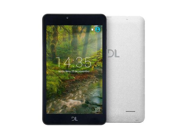 Tablet DL Creative Tab Tela 7” Quad Core 8GB WiFi Menor preço em Tablet DL Creative Tab Tela 7” Quad Core 8GB WiFi