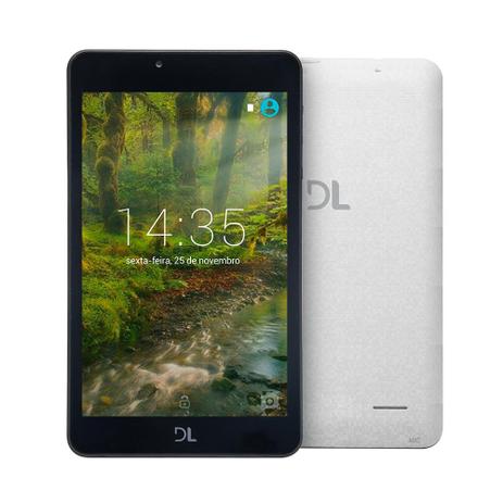 Tablet DL Futura T8, Tela 7, 8GB, Câmera, Wi-Fi, Android 7.1 e Processador Quad Core de 1.2 Ghz Menor preço em Tablet DL Futura T8, Tela 7, 8GB, Câmera, Wi-Fi, Android 7.1 e Processador Quad Core de 1.2 Ghz
