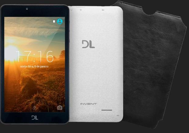 Tablet DL Invent Now Tela 7” Quad Core 8GB WiFi - Android - Branco com capa Menor preço em Tablet DL Invent Now Tela 7” Quad Core 8GB WiFi - Android - Branco com capa