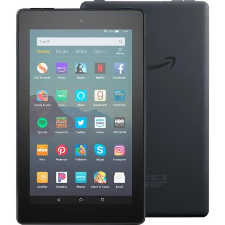 Tablet Fire 7 16GB - Preto . Menor preço em Tablet Fire 7 16GB - Preto .