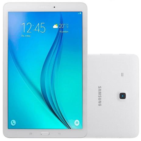 Tablet Galaxy Tab E T560, Branco, Tela 9.6", WiFi, Android 4.4, 5MP/2MP, 8GB - Samsung