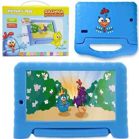 Tablet Galinha Pintadinha Infantil 7 Pol 1gb Ram Quad Core - Multilaser Menor preço em Tablet Galinha Pintadinha Infantil 7 Pol 1gb Ram Quad Core - Multilaser