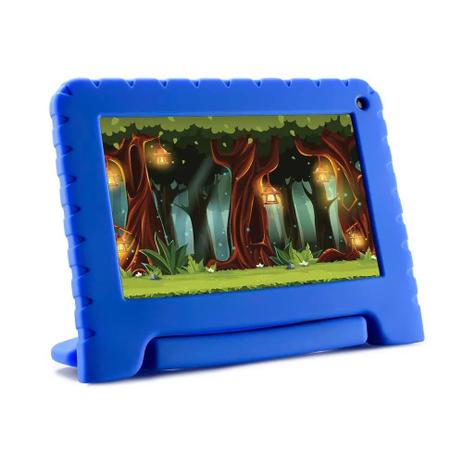 Tablet Infantil Multilaser NB303 Kid Pad Lite Tela 7” Android Processador Quadcore Câmera Integrada - Azul Menor preço em Tablet Infantil Multilaser NB303 Kid Pad Lite Tela 7” Android Processador Quadcore Câmera Integrada - Azul
