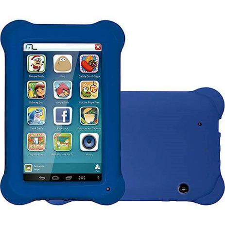 Tablet Kid Pad Quad Core Azul B194 - Multilaser Menor preço em Tablet Kid Pad Quad Core Azul B194 - Multilaser