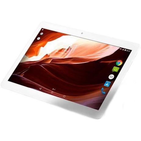 Tablet M10A branco quad core android 6.0 dual câmera 3G e bluetooth tela 10' polegadas Multilaser - NB254
