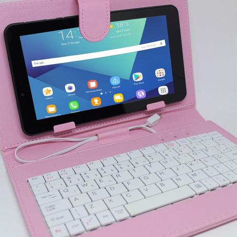 Tablet M7 Plus 16gb 3g Dual Chip Função Celular + Capa Teclado Galaxy NB304 - Multilaser Menor preço em Tablet M7 Plus 16gb 3g Dual Chip Função Celular + Capa Teclado Galaxy NB304 - Multilaser