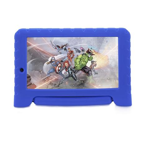Tablet Marvel Vingadores Plus Wifi 8GB Android 7 Dual Câmera Azul Multilaser NB280 Menor preço em Tablet Marvel Vingadores Plus Wifi 8GB Android 7 Dual Câmera Azul Multilaser NB280