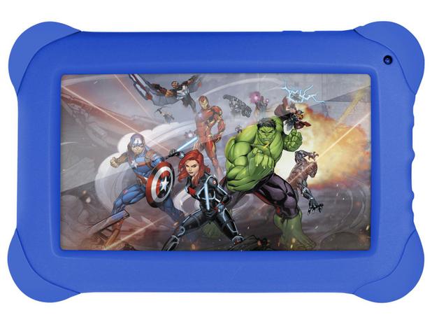 Tablet Multilaser Disney Vingadores 8GB 7” Wi-Fi - Android Proc. Quad Core Câmera Integrada