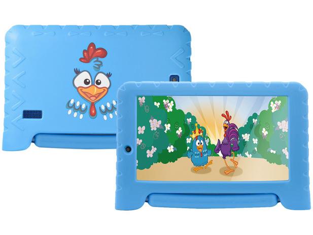 Tablet Multilaser Galinha Pintadinha Plus 8GB 7” - Wi-fi Proc. Quad Core Android 7 Câmera Integrada Menor preço em Tablet Multilaser Galinha Pintadinha Plus 8GB 7” - Wi-fi Proc. Quad Core Android 7 Câmera Integrada