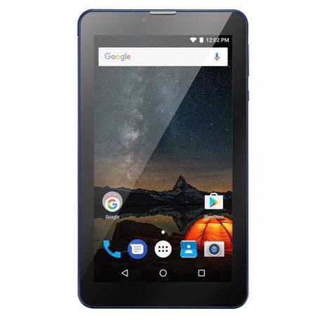 Tablet Multilaser M7S Plus 7'' 8GB Wifi Dual Câmera Azul - NB274 Menor preço em Tablet Multilaser M7S Plus 7'' 8GB Wifi Dual Câmera Azul - NB274