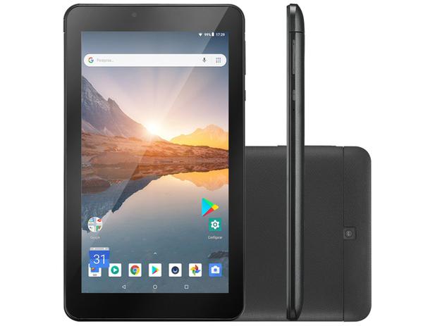 Tablet Multilaser M7s Plus NB298 16GB 7” Wi-Fi - Android 7.0 Quad Core Câmera Integrada Menor preço em Tablet Multilaser M7s Plus NB298 16GB 7” Wi-Fi - Android 7.0 Quad Core Câmera Integrada