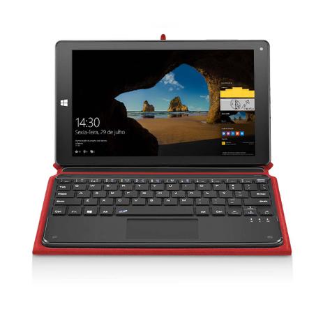 Tablet Multilaser M8W Plus Hibrido NB243 Tela 8,9, RAM 2GB, 32GB, Dual Câmera com Windows 10 - Vermelho Menor preço em Tablet Multilaser M8W Plus Hibrido NB243 Tela 8,9, RAM 2GB, 32GB, Dual Câmera com Windows 10 - Vermelho
