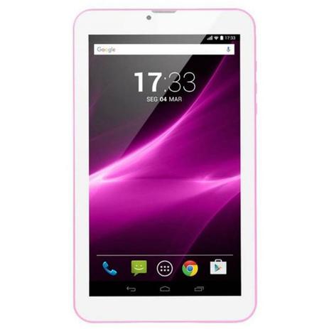 Tablet Multilaser M9-3G Quad 8GB 9” Rosa - NB248 Menor preço em Tablet Multilaser M9-3G Quad 8GB 9” Rosa - NB248