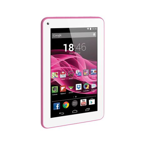 Tablet Multilaser NB186 M7s 7quot Quad Core 1,2Ghz 4.4 Rosa Menor preço em Tablet Multilaser NB186 M7s 7quot Quad Core 1,2Ghz 4.4 Rosa
