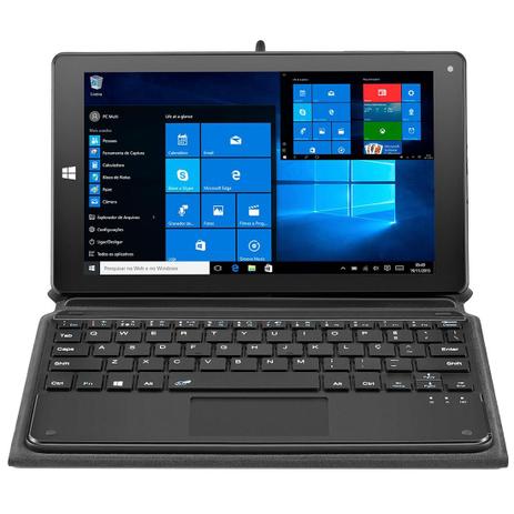 Tablet Multilaser NB242 M8W Plus Hibrido Windows 10 8.9” RAM 2GB 32GB Dual Câmera Preto Menor preço em Tablet Multilaser NB242 M8W Plus Hibrido Windows 10 8.9” RAM 2GB 32GB Dual Câmera Preto