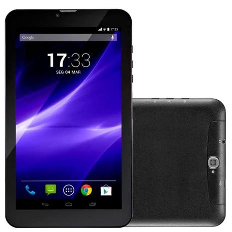 Tablet Multilaser NB247 M9 3G Preto, Tela 9", 3G+WiFi, Android 6.0, 2MP, 8GB