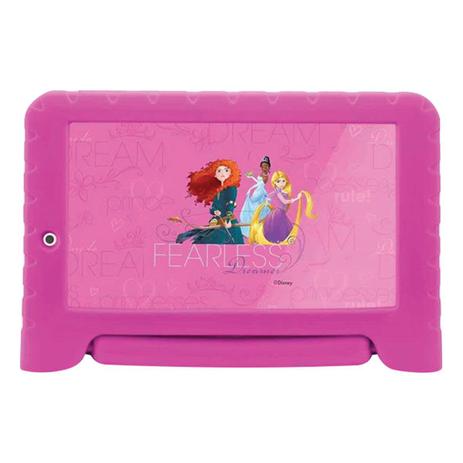 Tablet Multilaser NB281 Disney Princesas 7'' Menor preço em Tablet Multilaser NB281 Disney Princesas 7''