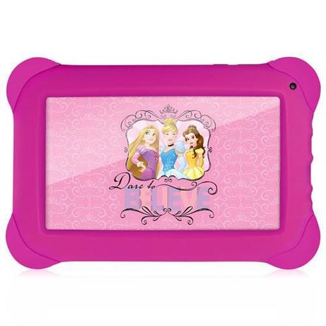 Tablet Multilaser Princesas, Tela de 7", Quad Core, Android 4.4, Wi-Fi - NB239