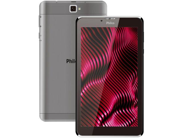 Tablet Philco PTB7RSG 7” 3G Wi-Fi 16GB - Android 9 Quad-Core com Câmera Integrada