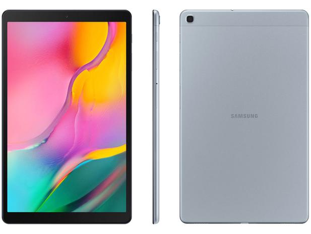 Tablet Samsung Galaxy Tab A 32GB 10,1” Wi-Fi - Android 9.1 Octa Core Câm. 8MP Selfie 5MP