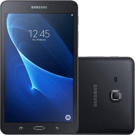 Tablet Samsung Galaxy Tab A 7.0 T280N 8GB Wi-Fi 5MP Preto Menor preço em Tablet Samsung Galaxy Tab A 7.0 T280N 8GB Wi-Fi 5MP Preto