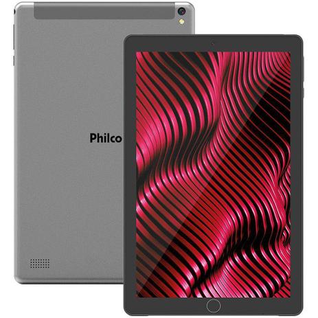 Tablet Tela 10” Wifi e 3G 32GB Philco PTB10RSG Android Pie 9.1 Cinza Menor preço em Tablet Tela 10” Wifi e 3G 32GB Philco PTB10RSG Android Pie 9.1 Cinza