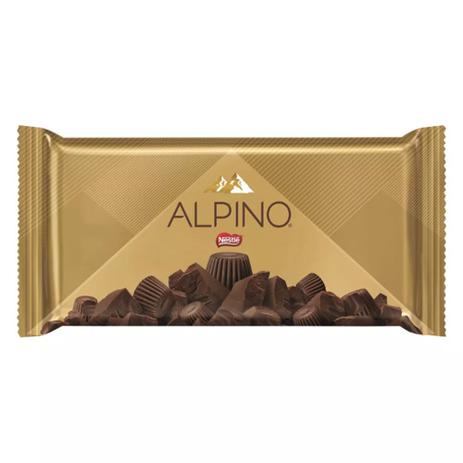 Tablete de Chocolate Alpino 100g - Nestlé Menor preço em Tablete de Chocolate Alpino 100g - Nestlé