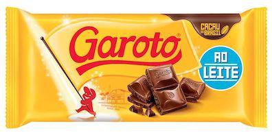 Tablete de Chocolate ao Leite Garoto 90g Menor preço em Tablete de Chocolate ao Leite Garoto 90g