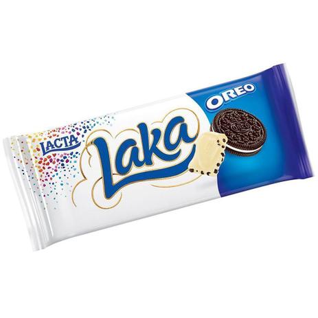 Tablete de Chocolate Laka Oreo 90g - Lacta Menor preço em Tablete de Chocolate Laka Oreo 90g - Lacta