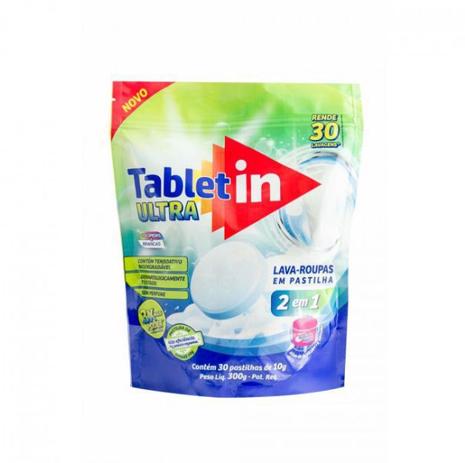 Tabletin Ultra Lava Roupas em Pastilhas 2x1 Menor preço em Tabletin Ultra Lava Roupas em Pastilhas 2x1