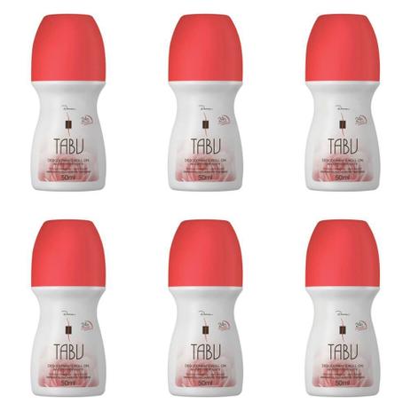 Tabu Desodorante Rollon 50ml (Kit C/06) é boa?