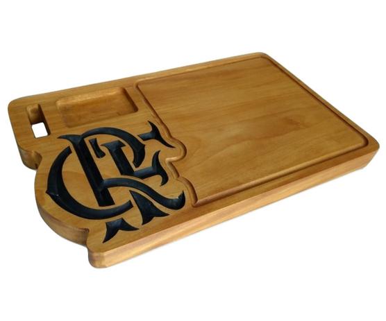 Tábua De Churrasco Carne Flamengo Brasão Times 30x50x3,5cm - Villeni tábuas Menor preço em Tábua De Churrasco Carne Flamengo Brasão Times 30x50x3,5cm - Villeni tábuas