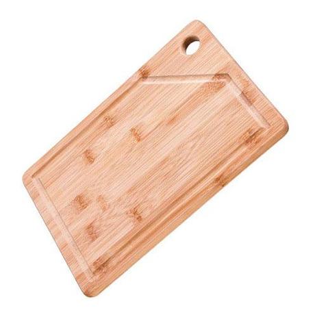 Tábua de cortar retangular bamboo 30x20cm - mor Menor preço em Tábua de cortar retangular bamboo 30x20cm - mor