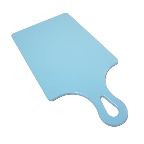 Tábua de Corte Raquete Polietileno Grande Azul 21 x 41 cm - Chef work é ruim? Tábua de Corte Raquete Polietileno Grande Azul 21 x 41 cm - Chef work é boa?