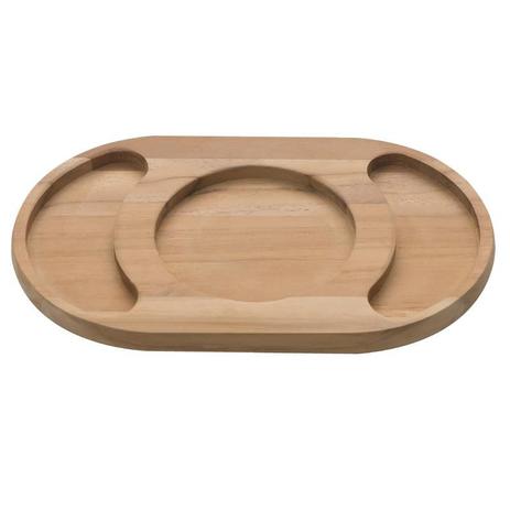 Tabua de madeira teca oval para petisco natural 240x150x15 tramontina é ruim? Tabua de madeira teca oval para petisco natural 240x150x15 tramontina é boa?