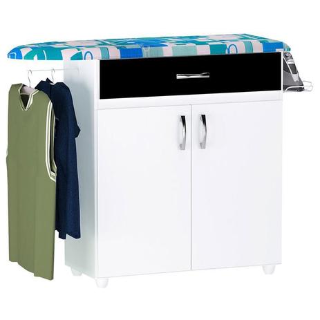Tabua de Passar Roupas Jussara Branco Preto Flex  AJL - Ajl móveis é boa?
