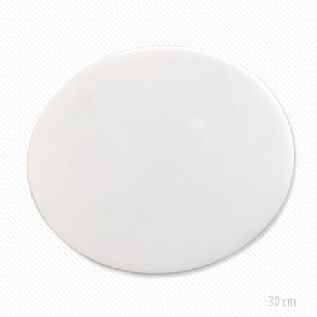 Tabua de polietileno redonda - pizza 45cm - Cheff plast Menor preço em Tabua de polietileno redonda - pizza 45cm - Cheff plast